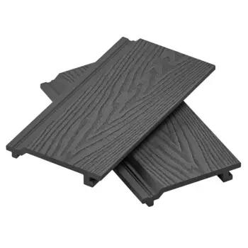 Доска фасадная ДПК 25x155x3000 мм цвет серый