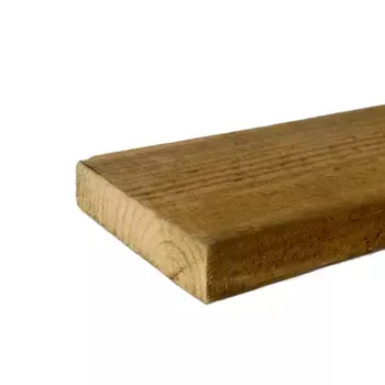 Доска нестроганая импрегнированная 25x100x3000 мм хвоя сорт оптима ФГИС ЛК