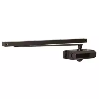 Доводчик дверной Ajax DCTR40-100 Slide 100 кг алюминий цвет коричневый