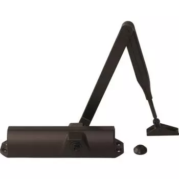 Доводчик дверной Dorma TS-68 EN2/3/4 максимальная нагрузка 80 кг алюминий цвет коричневый