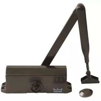 Доводчик дверной Dorma TS-77 EN2 максимальная нагрузка 40 кг алюминий цвет коричневый