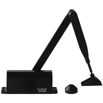 Доводчик дверной Dorma TS Nano Size 2 максимальная нагрузка 40 кг алюминий цвет черный