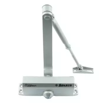 Доводчик дверной ISP 430 максимальная нагрузка 120 кг цвет серебро