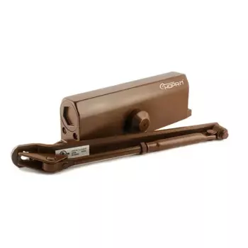 Доводчик дверной с задержкой закрытия НОРА-М 740 DA 60-110 кг цвет коричневый