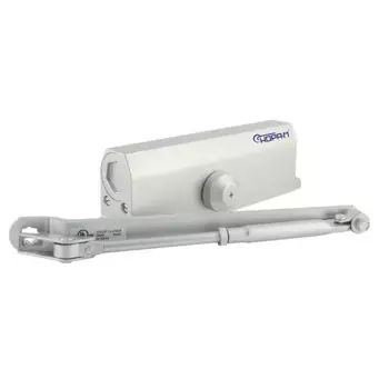 Доводчик дверной с задержкой закрытия НОРА-М 740 DA 60-110 кг цвет серебро