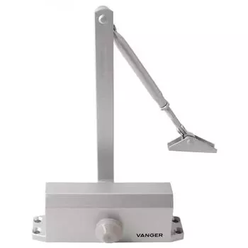 Доводчик дверной Vanger DC-85-SL, до 85 кг, цвет серебро