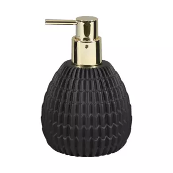 Дозатор для мыла этна полирезина черный