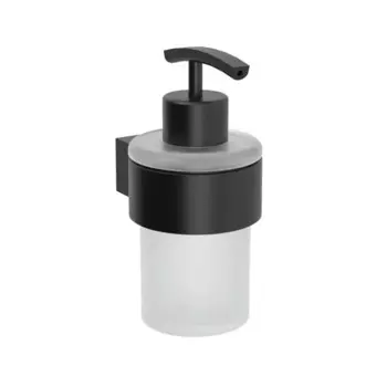 Дозатор для мыла навес магия сталь/металл черный