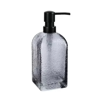 Дозатор для жидкого мыла Fixsen Atrium FX-840-1 стекло цвет серый