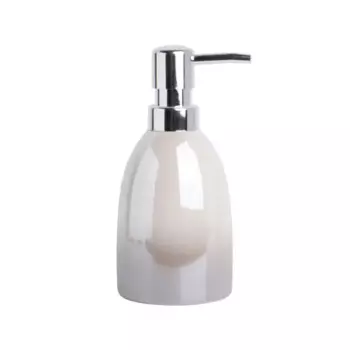 Дозатор для жидкого мыла Lemer Tramatza керамика цвет перламутр