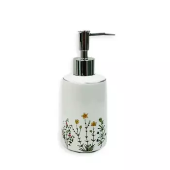 Дозатор для жидкого мыла Primanova Flowers DR-81250 керамика цвет белый