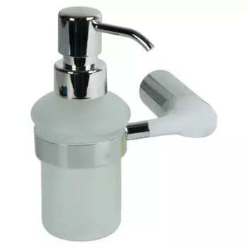 Дозатор для жидкого мыла Swensa Lock подвесной стекло/металл цвет хром