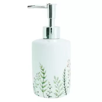 Дозатор для жидкого мыла Вереск цвет белый зеленый