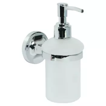 Дозатор для жидкого мыла Vidage Ангарка подвесной стекло цвет хром