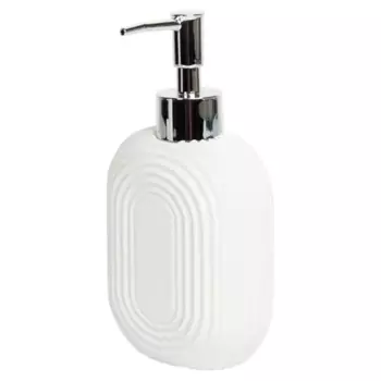 Дозатор для жидкого мыла Vidage Бари полирезин цвет белый