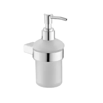 Дозатор для жидкого мыла Vidage Неверка подвесной стекло цвет хром