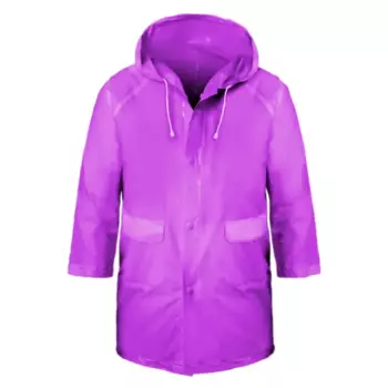 Дождевик детский Komfi 4-6 лет размер 34-36 цвет фиолетовый