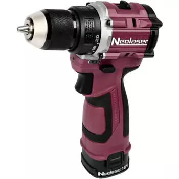 Дрель-шуруповерт аккумуляторная бесщеточная Neolaser NCDB40V, 16 В Li-ion 2x2 Ач