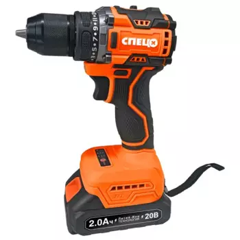 Дрель-шуруповерт аккумуляторная бесщеточная Спец БДА-18-Б, 20 В Li-Ion 2x2 Ач