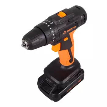 Дрель-шуруповерт аккумуляторная бесщеточная Вихрь ДА-18Л-2КУ/Б, 18 В Li-ion 2x2 Ач