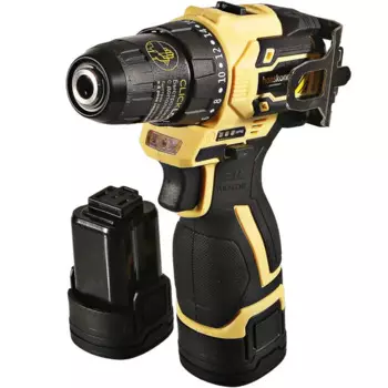 Дрель-шуруповерт аккумуляторная бесщеточная Hanskonner HCD1645BLC, 14 В Li-ion 2x2 Ач