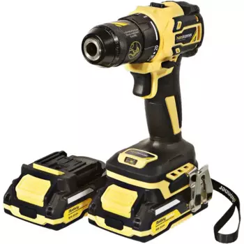 Дрель-шуруповерт аккумуляторная бесщеточная Hanskonner HCD2065BLC, 18 В Li-ion 2 Ач