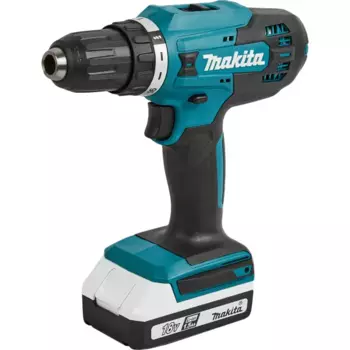 Дрель-шуруповерт аккумуляторная Makita DF488DWE набор бит D-65028, 18 В Li-ion 2x1.5 Ач