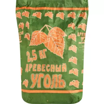 Древесный уголь из березы 2.5 кг