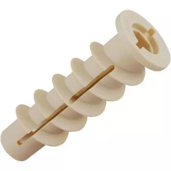 Дюбель для газобетона 10x70 мм, нейлон, 15 шт.