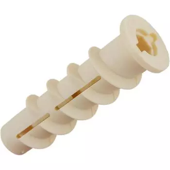 Дюбель для газобетона 10x50 мм нейлон цвет серый 25 шт.