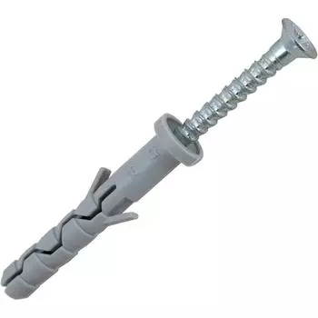 Дюбель-гвоздь цилиндрическая манжета Standers 6x40 мм, нейлон, 100 шт.