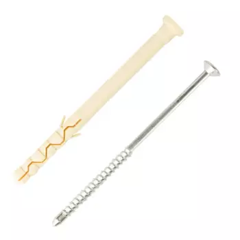 Дюбель-гвоздь цилиндрический Европартнер нейлон 8x100 мм 20 шт.