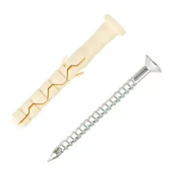 Дюбель-гвоздь цилиндрический Европартнер нейлон 8x60 мм 50 шт.