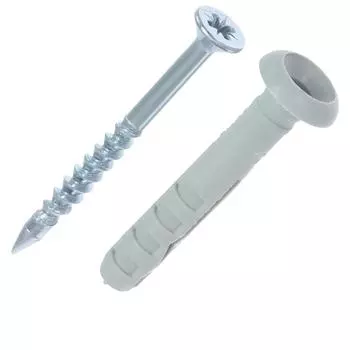 Дюбель-гвоздь гриб Standers 6x40 мм, нейлон, 10 шт.