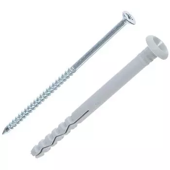 Дюбель-гвоздь гриб Standers 8x100 мм, нейлон, 100 шт.