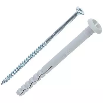 Дюбель-гвоздь гриб Standers 8x100 мм, нейлон, 8 шт.