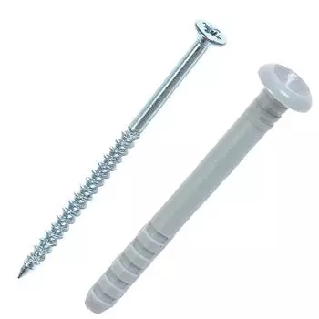 Дюбель-гвоздь гриб Standers 8x80 мм, нейлон, 100 шт.