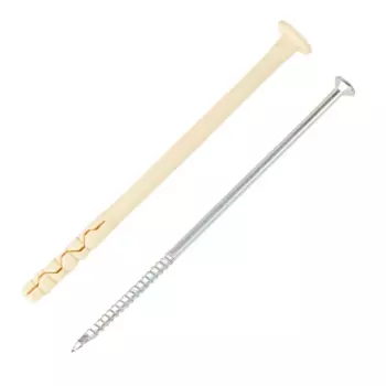 Дюбель-гвоздь грибовидный Европартнер нейлон 8x140 мм 20 шт.