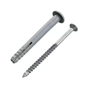 Дюбель-гвоздь грибовидный полипропилен 6x60 мм 10 шт.