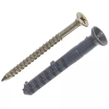 Дюбель-гвоздь потайной полипропилен 8x60 мм 100 шт.