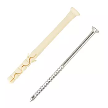 Дюбель-гвоздь потайной Европартнер нейлон 8x100 мм 4 шт.