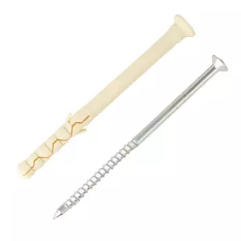 Дюбель-гвоздь потайной Европартнер нейлон 8x100 мм 20 шт.