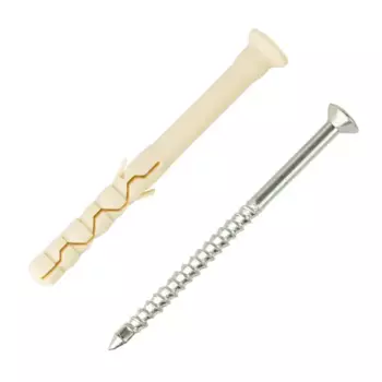 Дюбель-гвоздь потайной Европартнер нейлон 8x80 мм 10 шт.