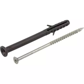 Дюбель-гвоздь потайной полипропилен 6x80 мм 10 шт.