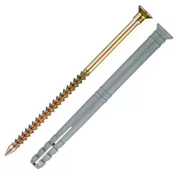 Дюбель-гвоздь потайной полипропилен 8x100 мм 10 шт.