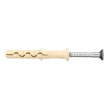 Дюбель-гвоздь цилиндрический Европартнер нейлон 8x80 мм 10 шт.