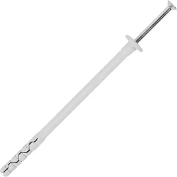 Дюбель-гвоздь Standers с грибовидным бортиком нейлоновый серый 8x140 мм 4 шт.