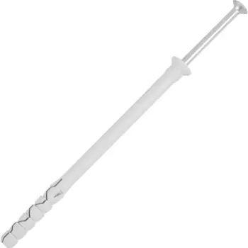 Дюбель-гвоздь Standers с потайным бортиком нейлоновый серый 8x120 мм 4 шт.