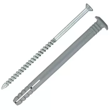 Дюбель-гвоздь грибовидный полипропилен 6x80 мм 10 шт.