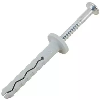 Дюбель-гвозди для полнотелых материалов Friulsider TBB 6x40 мм нейлон цвет серый 10 шт.